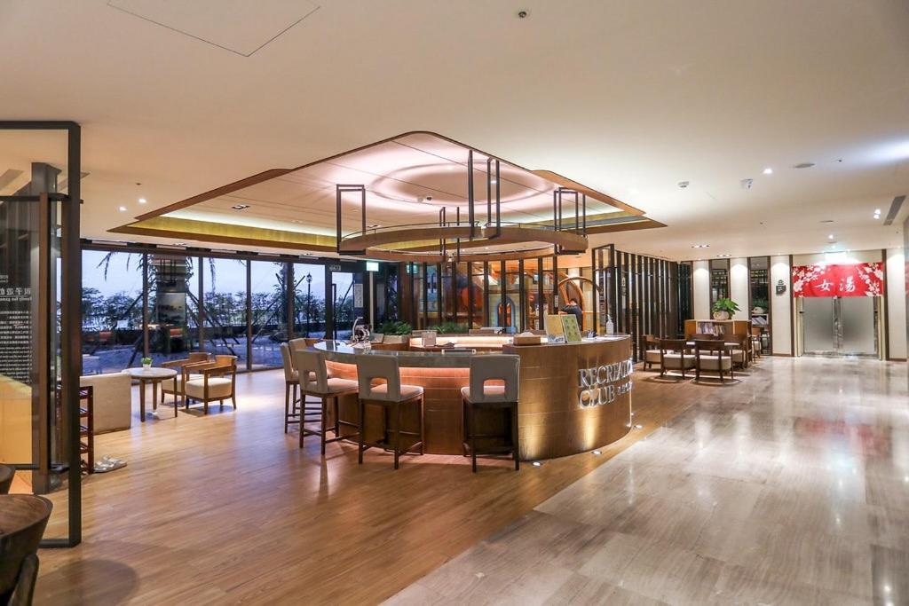 村却国际温泉酒店 罗东镇 外观 照片 The lounge at the airport